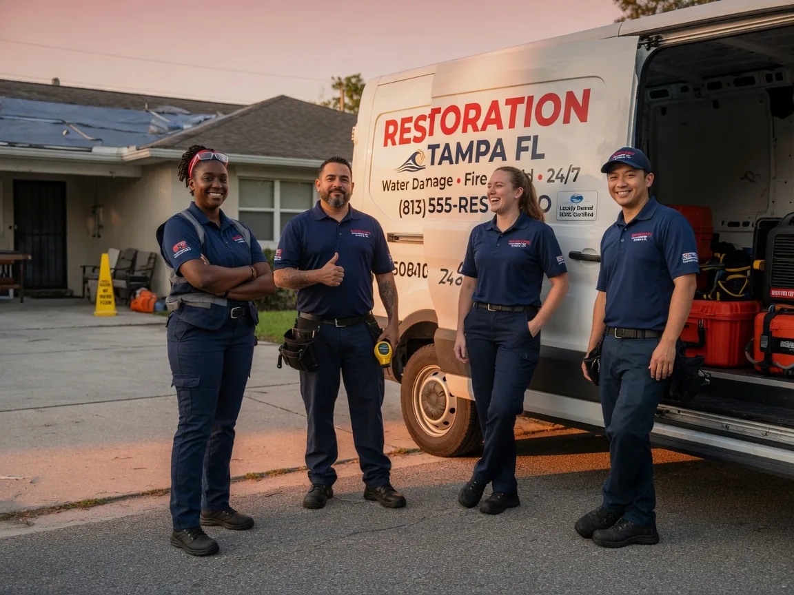 Water Damage Restoration company in Lenorah, TX